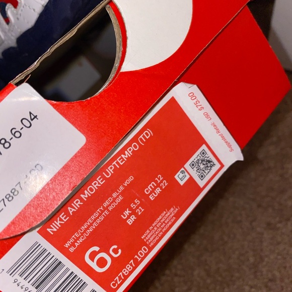 Toddler nike uptempo - Picture 3 of 3